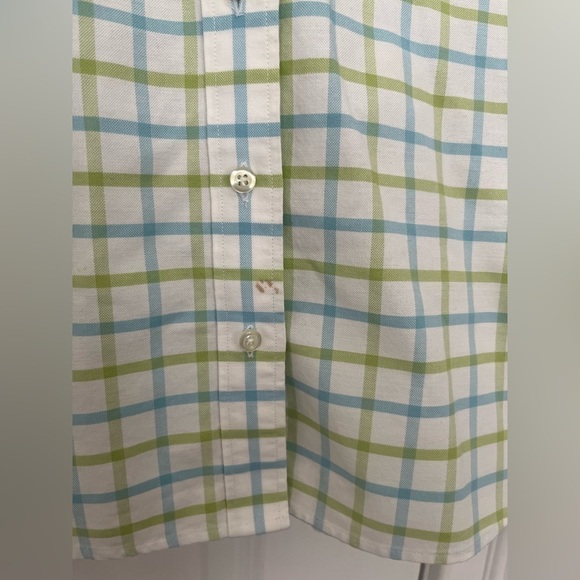 Land’s End button down cotton shirt boys size XL (18/20) - Picture 5 of 6